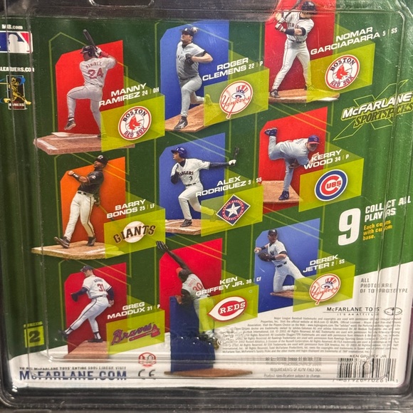 McFarlane series 3 Ken Griffey Jr of the Seatlle Mariners - Picture 4 of 5